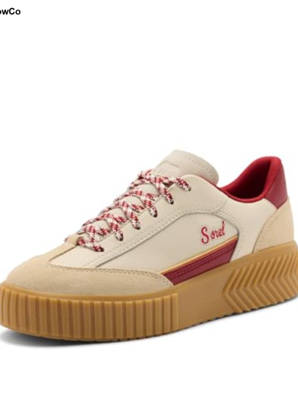 Sorel Ona Ave T-Toe Sneaker Leather Suede Lace-Up Casual